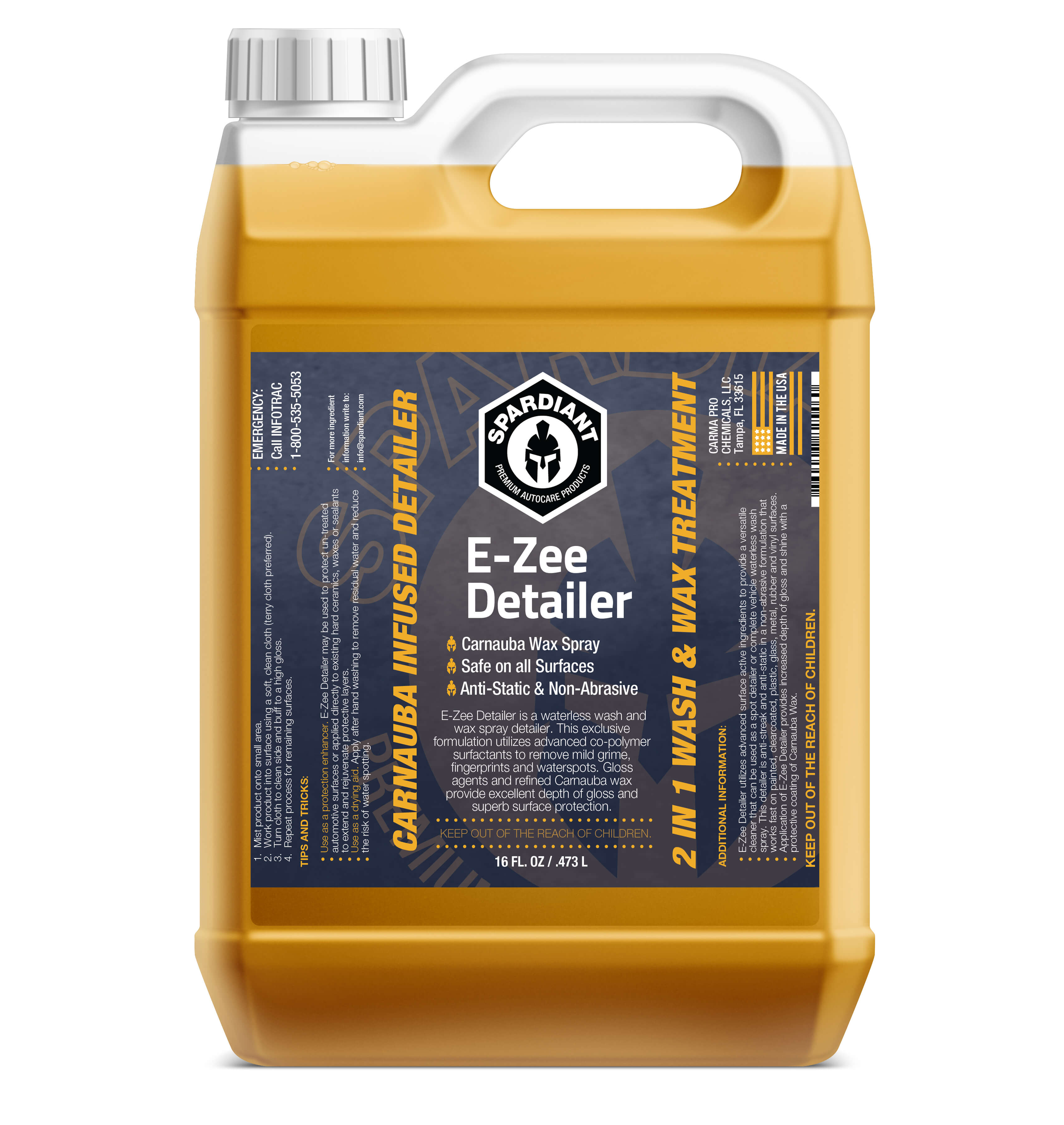 E-Zee Detailer - SPARDIANT Carnauba Spray Wax