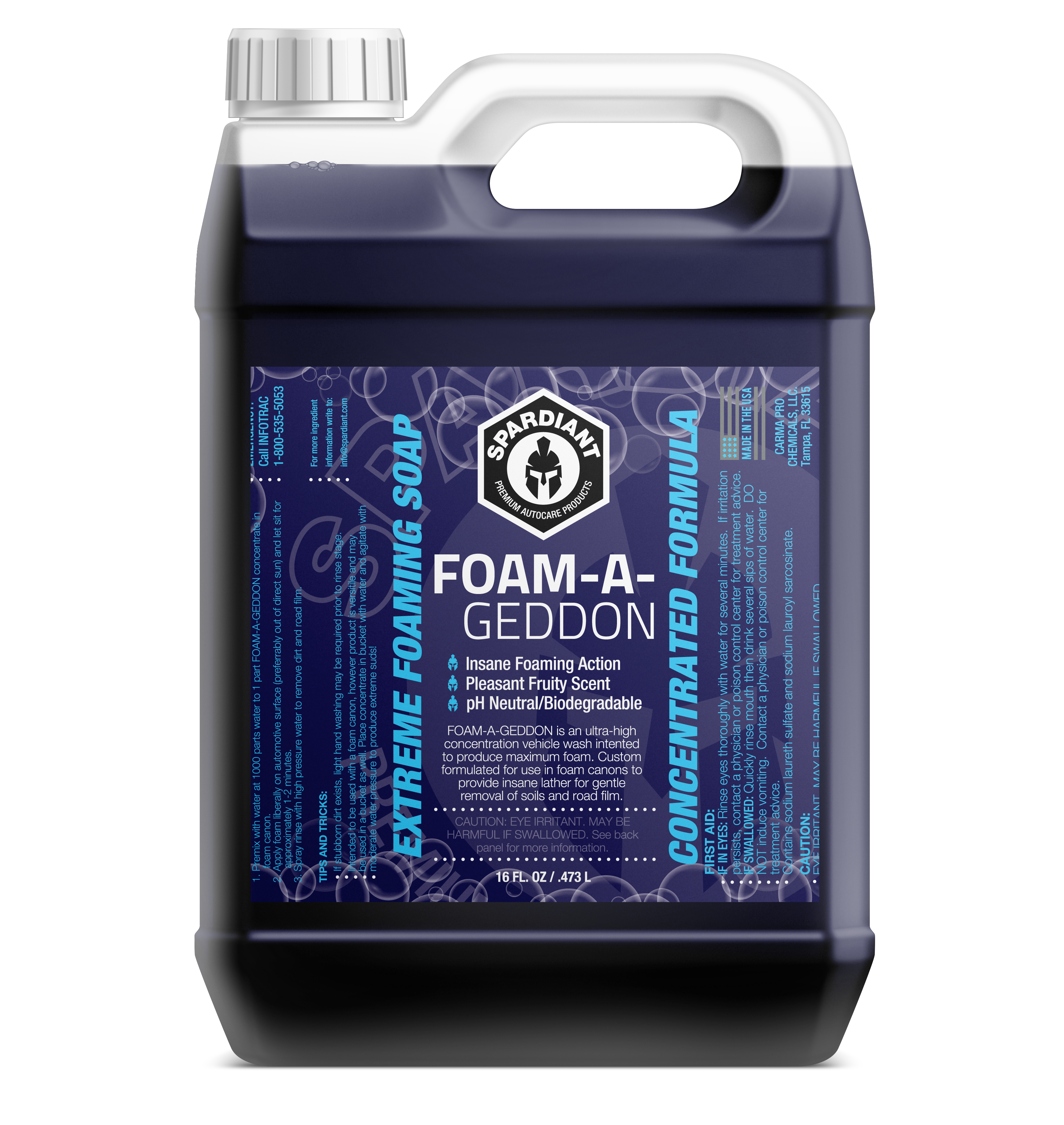 FOAM-A-GEDDON - SPARDIANT Foaming Shampoo