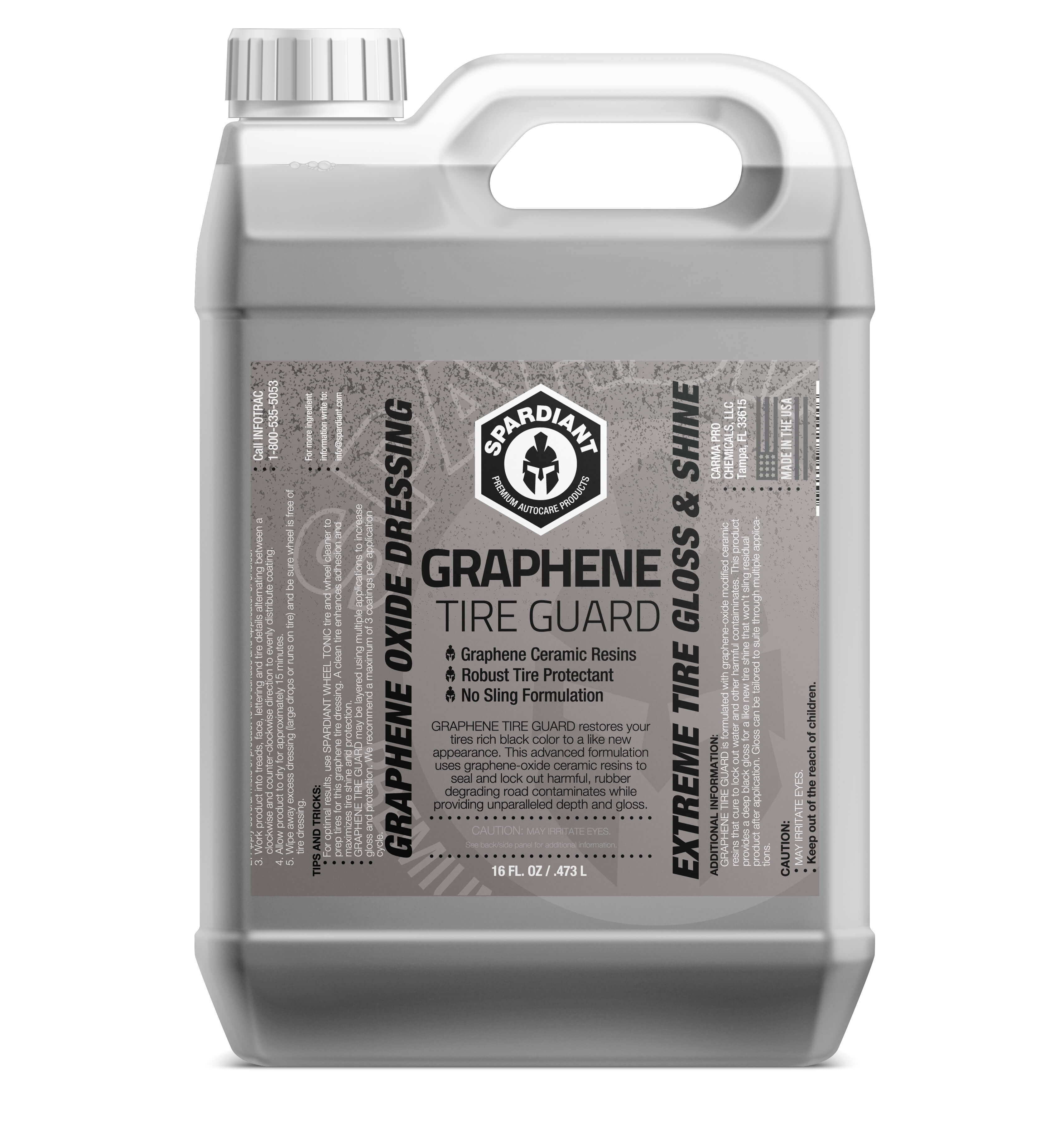 GRAPHENE Tire Guard - SPARDIANT Graphene Tire Protectant