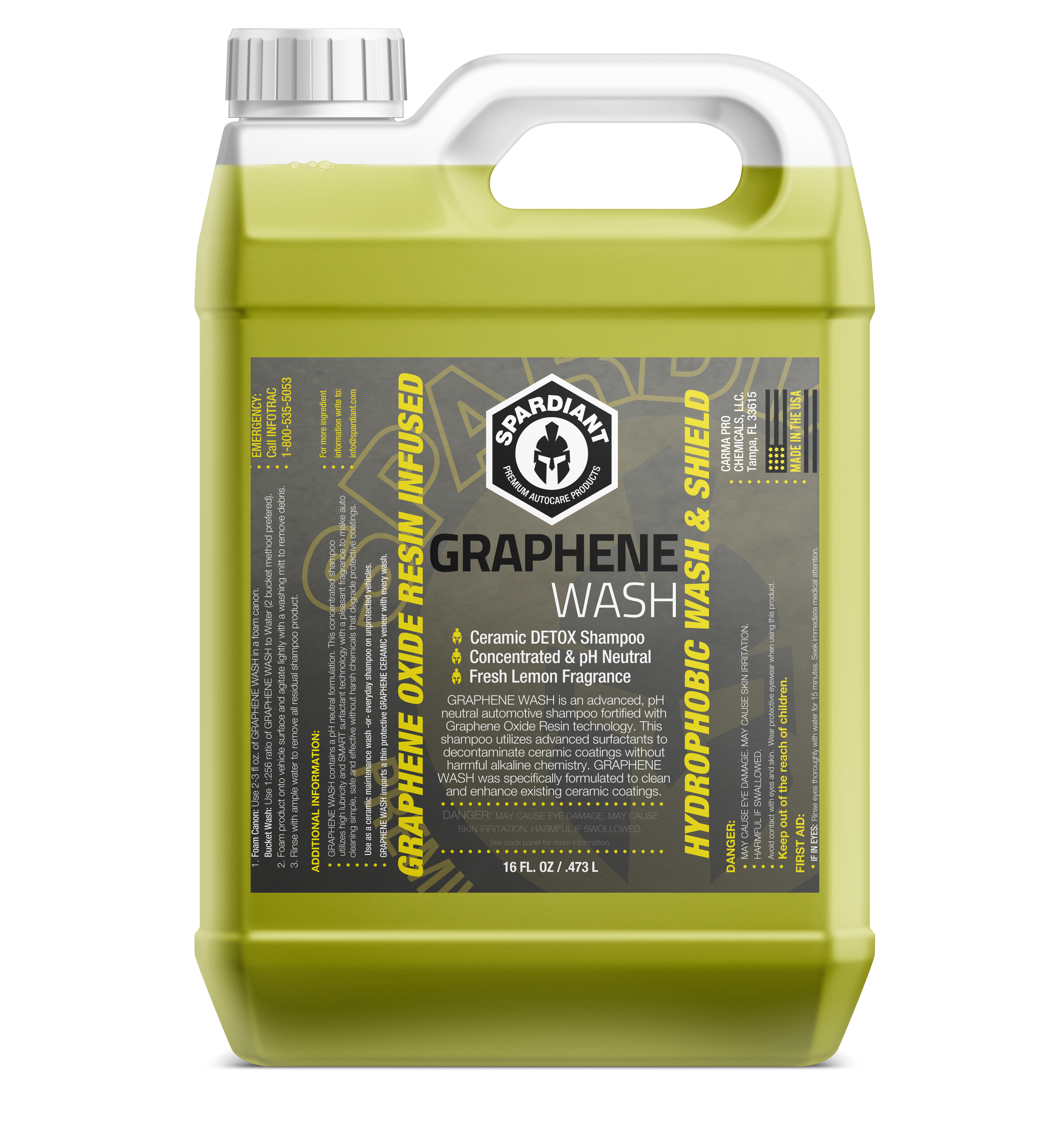 GRAPHENE WASH -SPARDIANT Graphene Shampoo