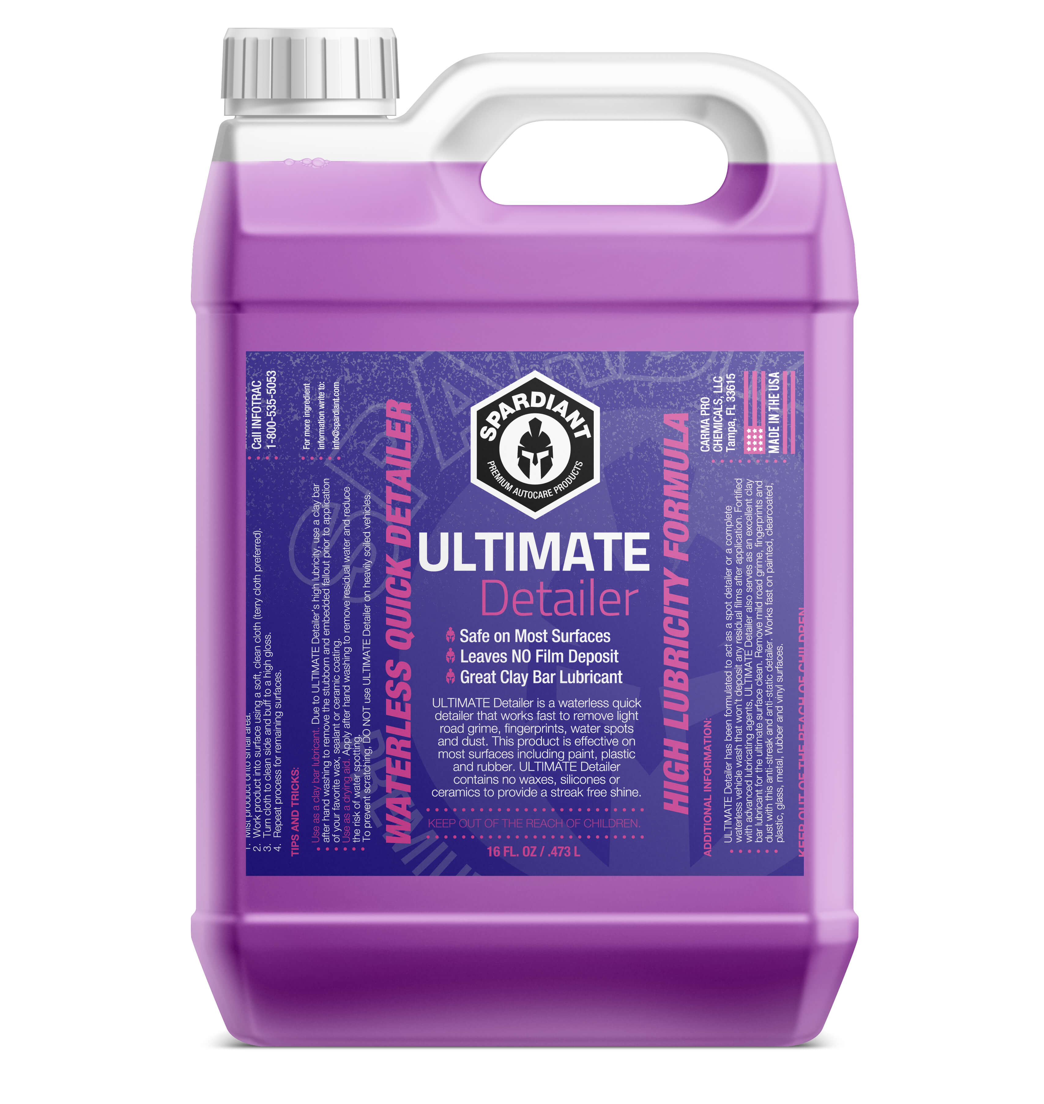 Ultimate Detailer - SPARDIANT Clay Lube and Detail Spray
