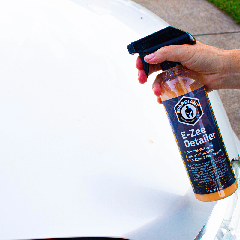 Car Spray Wax for Car Detailing - Quick and Easy Carnauba Liquid
