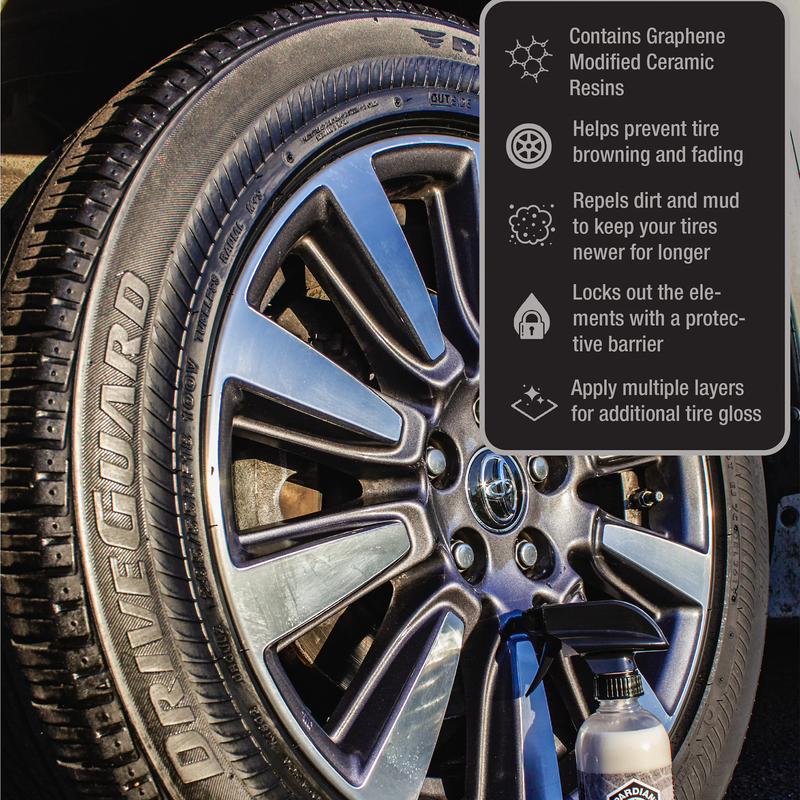 Want to apply tire shine evenly on aggressive tires? The Wheel